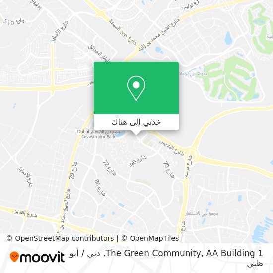 خريطة The Green Community, AA Building 1