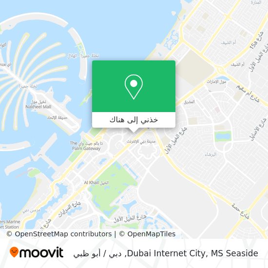خريطة Dubai Internet City, MS Seaside