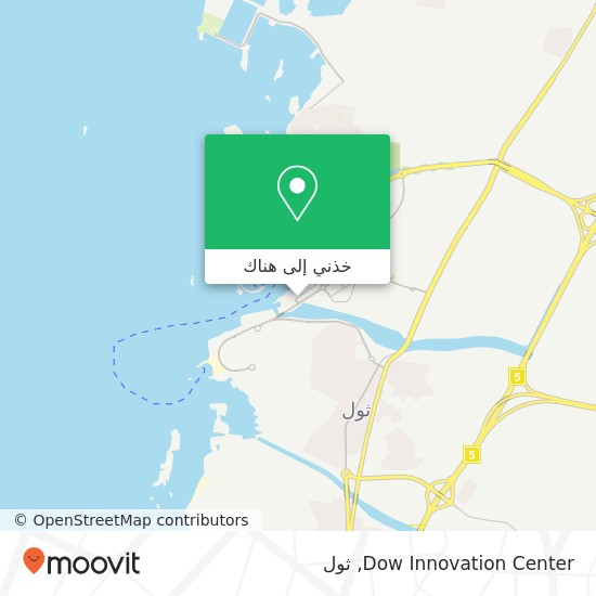 خريطة Dow Innovation Center