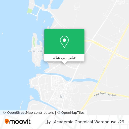 خريطة Academic Chemical Warehouse -29