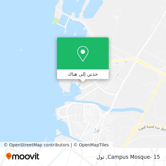 خريطة Campus Mosque- 15