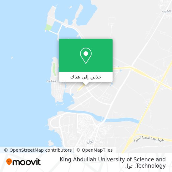 خريطة King Abdullah University of Science and Technology