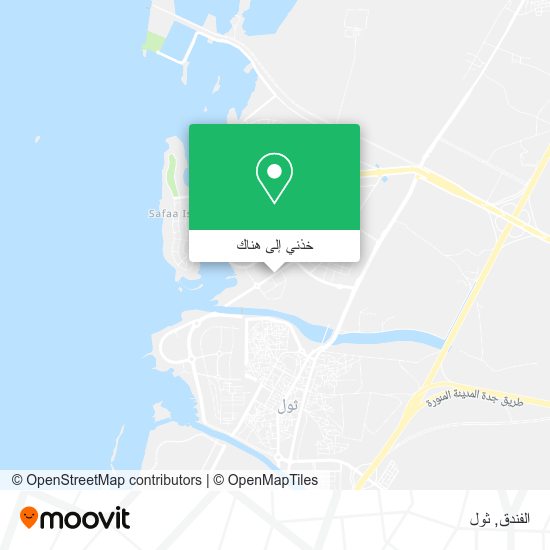 خريطة الفندق