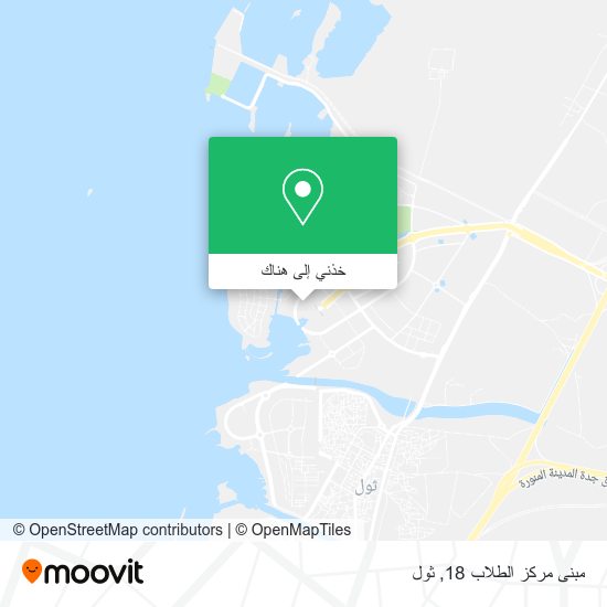 خريطة مبنى مركز الطلاب 18