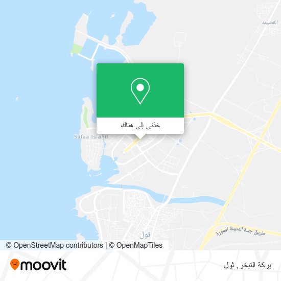 خريطة بركة التبخر