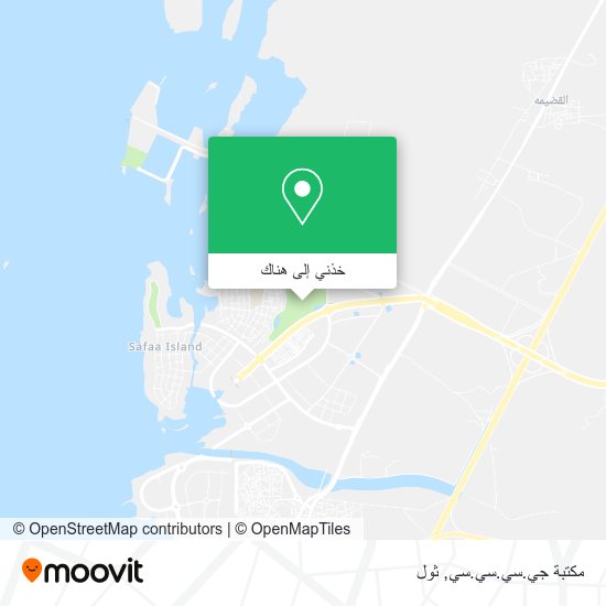 خريطة مكتبة جي.سي.سي.سي