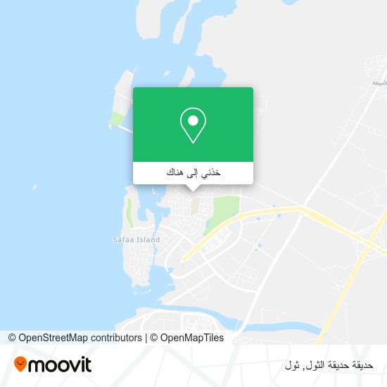خريطة حديقة حديقة الثول