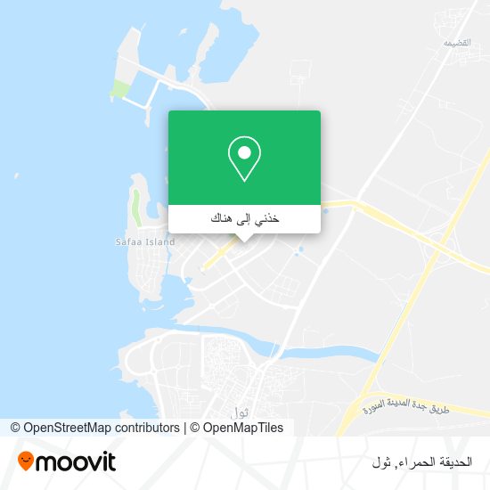 خريطة الحديقة الحمراء