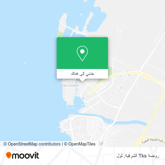 خريطة روضة Tks الشرقية