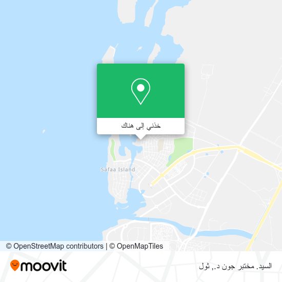 خريطة السيد. مختبر جون د.