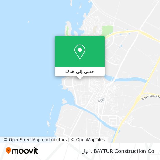 خريطة BAYTUR Construction Co.