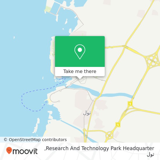 خريطة Research And Technology Park Headquarter