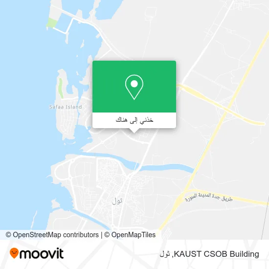 خريطة KAUST CSOB Building
