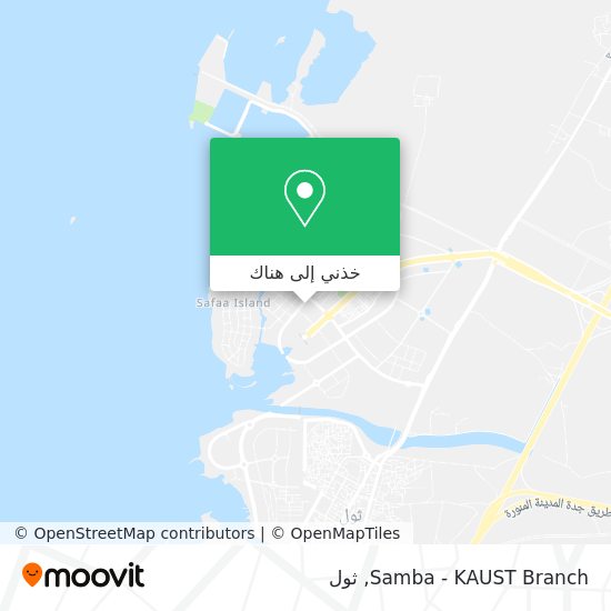 خريطة Samba - KAUST Branch