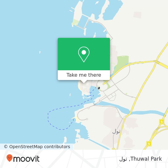 خريطة Thuwal Park