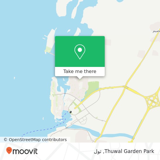 خريطة Thuwal Garden Park