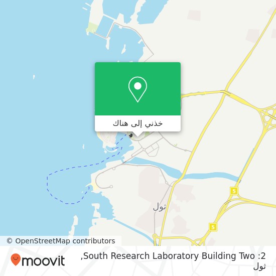 خريطة 2: South Research Laboratory Building Two