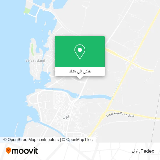 خريطة Fedex