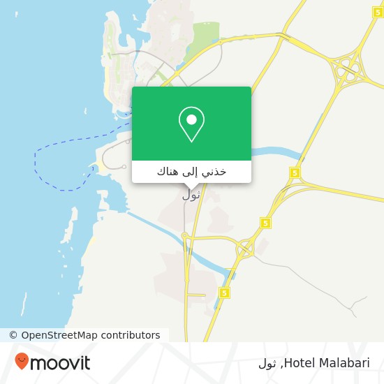 خريطة Hotel Malabari