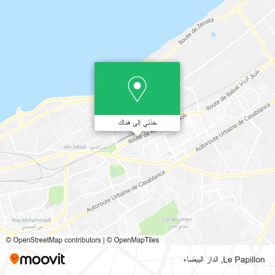 خريطة Le Papillon