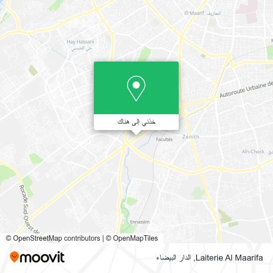 خريطة Laiterie Al Maarifa
