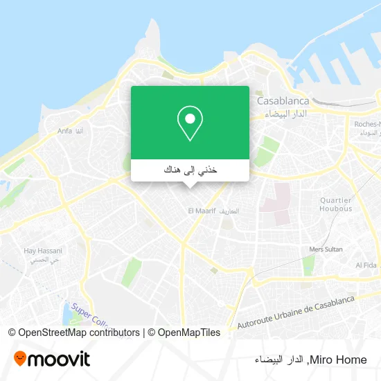 خريطة Miro Home