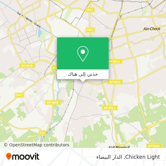 خريطة Chicken Light