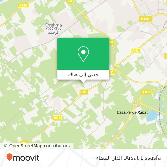 خريطة Arsat Lissasfa