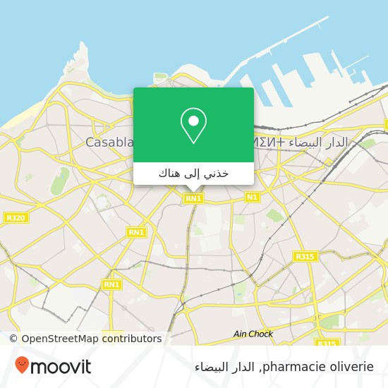 خريطة pharmacie oliverie