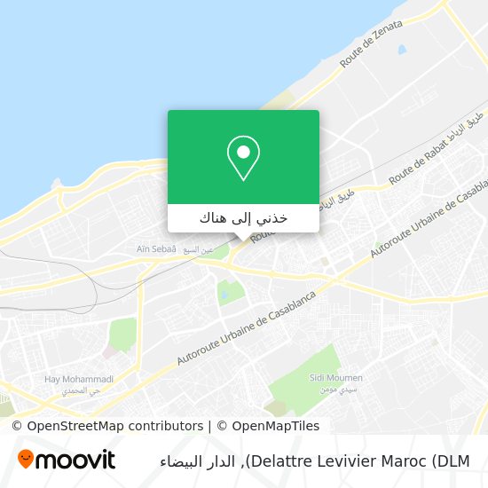خريطة Delattre Levivier Maroc (DLM)