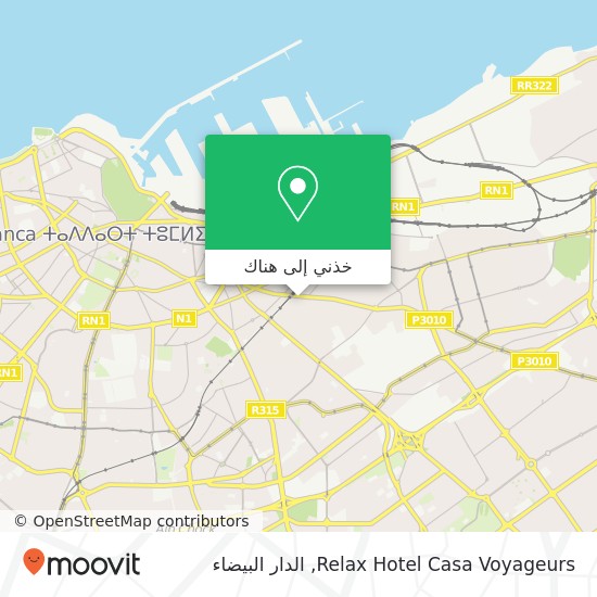 خريطة Relax Hotel Casa Voyageurs