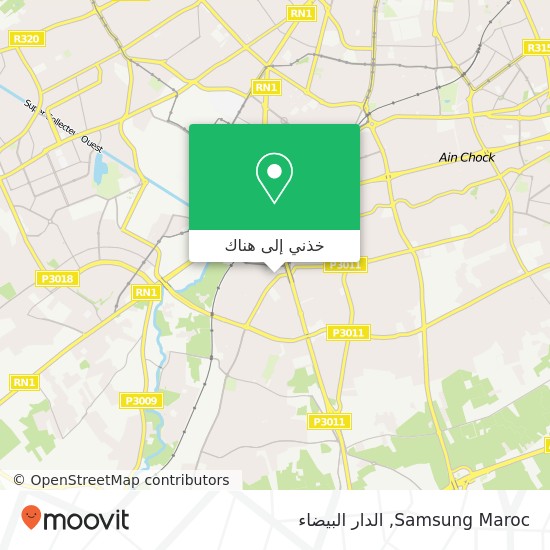 خريطة Samsung Maroc