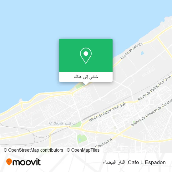 خريطة Cafe L Espadon
