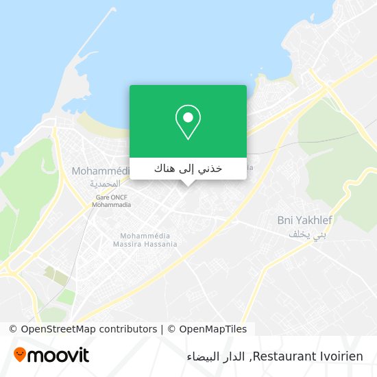 خريطة Restaurant Ivoirien
