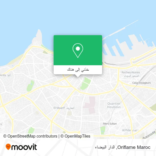 خريطة Oriflame Maroc