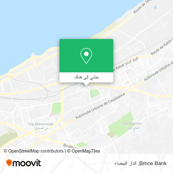 خريطة Bmce Bank