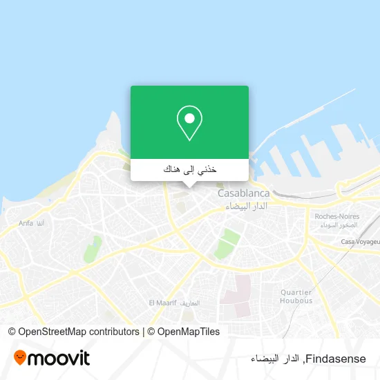 خريطة Findasense