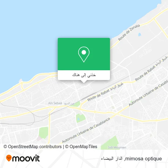 خريطة mimosa optique