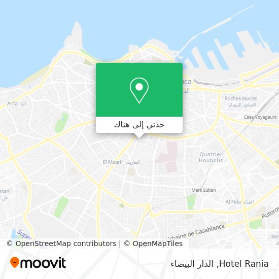 خريطة Hotel Rania
