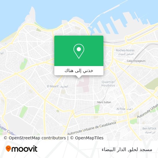 خريطة مسجد لحلو