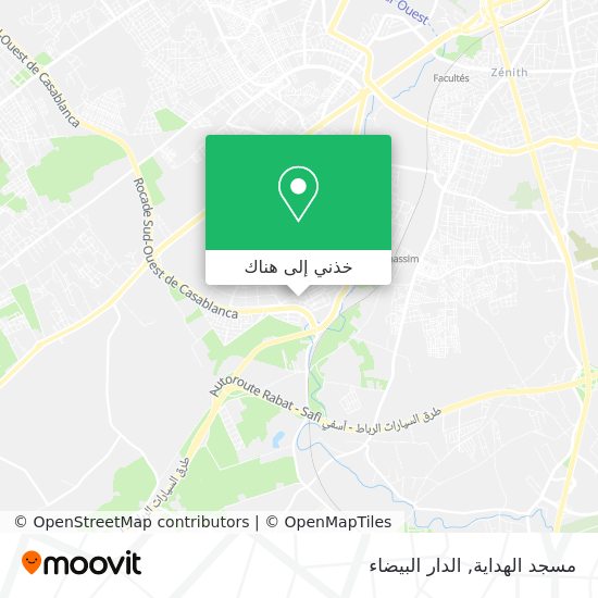 خريطة مسجد الهداية