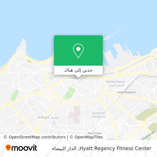 خريطة Hyatt Regency Fitness Center