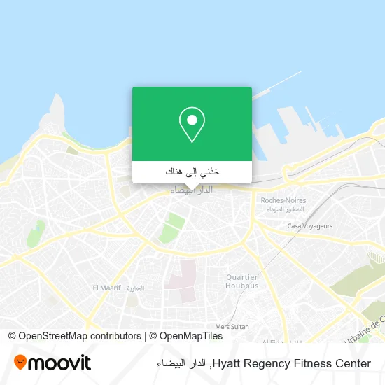 خريطة Hyatt Regency Fitness Center