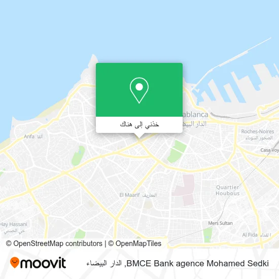 خريطة BMCE Bank agence Mohamed Sedki