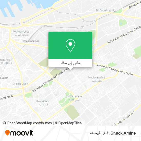 خريطة Snack Amine