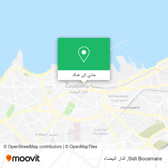 خريطة Sidi Bousmara