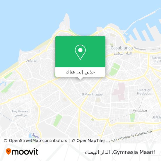 خريطة Gymnasia Maarif