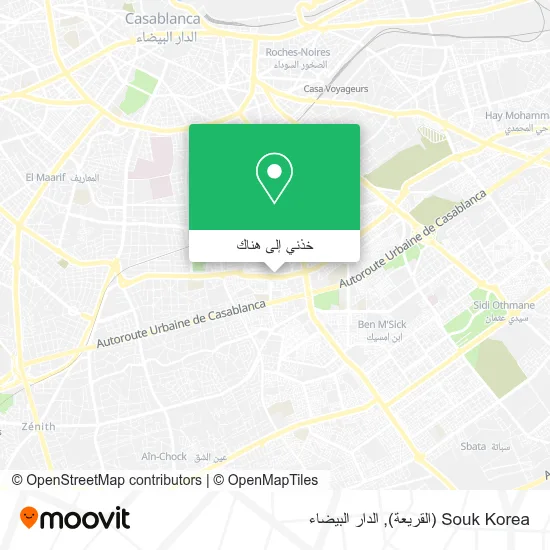 خريطة Souk Korea (القريعة)