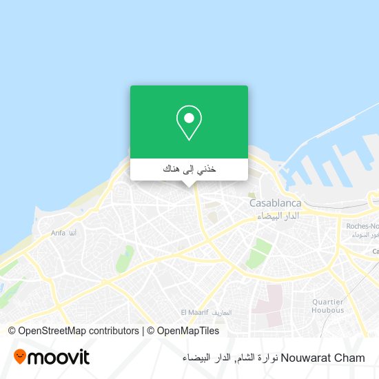 خريطة Nouwarat Cham نوارة الشام