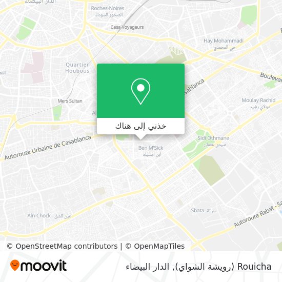 خريطة Rouicha (رويشة الشواي)
